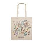 Günstige Baumwolltasche mit großer Tragekraft, 140 g/m2 farbe beige zweite Hauptansicht