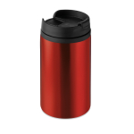 Thermobecher aus Edelstahl als günstiges Werbegeschenk, 250 ml farbe rot