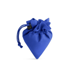 Einkaufstasche faltbar als Beutel aus 190T-Polyester farbe köngisblau