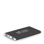 Tragbare Powerbank aus Aluminium mit LED Taschenlampe 7.200 mAh Ansicht mit Druckbereich