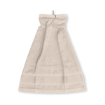 Golfhandtuch aus Baumwolle mit Metallhaken, 430 g/m2 farbe beige vierte Ansicht