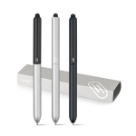 Hochwertiger Touchpen-Kuli aus Aluminium mit schwarzer Tinte Ansicht in vielen Farben