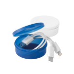 3 in 1 Ladekabel mit Micro USB, Typ C und doppelseitigem Stecker Ansicht in vielen Farben
