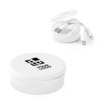 3 in 1 Ladekabel mit Micro USB, Typ C und doppelseitigem Stecker Ansicht mit Druckbereich