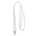 Lanyard Sublim 15mm farbe weiß