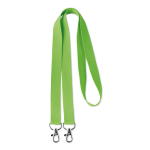 Lanyard Duo 15mm farbe apfelgrün