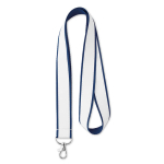Lanyard Double 20mm farbe marineblau