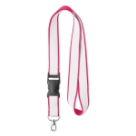 Lanyard Double Plus 20mm farbe rosa