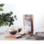 Set mit 2 Espressogläsern mit Bambusuntersetzern, 60 ml farbe transparent Stimmungsbild