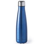 Elegante Stahlflasche mit Becher für Büro oder zu Hause, 630 ml