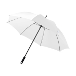 Schwarzer XXL-Regenschirm mit farblich passender Hülle, Ø 130 farbe weiß