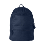 Jugendlicher Rucksack in vielen verschiedenen Farben bedruckbar farbe marineblau Vorderansicht