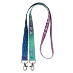 Lanyard Duo Sublim Express 15mm farbe weiß