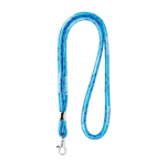 Zylinderförmiges Lanyard Tube Sublim Express, 8 mm farbe weiß Ansicht mit Druckbereich