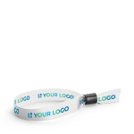 Sublimierte Öko-Armband mit Lieferung in 6-8 Tagen farbe weiß Ansicht mit Druckbereich