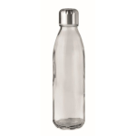 Farbige Glasflasche mit Stahldeckel, 650 ml