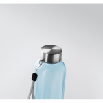Auslaufsichere Trinkflasche aus recyceltem Kunststoff, 500 ml farbe transparentes hellblau viertes Detailbild