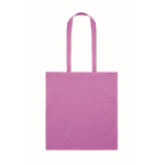 Günstige Baumwolltasche in bunten Farben für Events, 180 g/m2 farbe violett zweite Ansicht