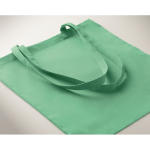 Günstige Baumwolltasche in bunten Farben für Events, 180 g/m² farbe mintgrün drittes Detailbild