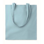 Günstige Baumwolltasche in bunten Farben für Events, 180 g/m² farbe hellblau