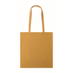 Günstige Baumwolltasche in bunten Farben für Events, 180 g/m² farbe goldgelb zweite Ansicht