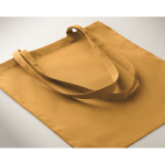 Günstige Baumwolltasche in bunten Farben für Events, 180 g/m² farbe goldgelb drittes Detailbild