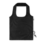 Faltbare Tasche aus recyceltem Kunststoff in vielen Farben farbe schwarz