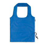 Faltbare Tasche aus recyceltem Kunststoff in vielen Farben farbe blau