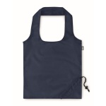 Faltbare Tasche aus recyceltem Kunststoff in vielen Farben farbe marineblau