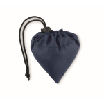 Faltbare Tasche aus recyceltem Kunststoff in vielen Farben farbe marineblau zweite Ansicht