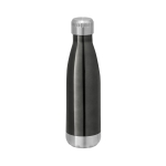 Doppelwandige Thermosflasche für Werbeaktionen, 510 ml farbe titan