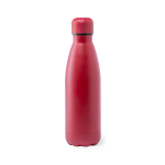 Bedruckbare Edelstahlflasche im matten Finish in vielen Farben, 790 ml farbe rot