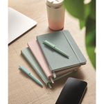 RPET-Notizbuch mit recycelten Seiten für Werbekunden bedrucken, A5 Stimmungsbild