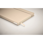 RPET-Notizbuch mit recycelten Seiten für Werbekunden bedrucken, A5 fünftes Detailbild