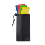 4 elastische Bänder für Fitnesstraining mit verschiedenen Stärken farbe schwarz