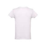 Günstiges T-Shirts aus kardierter Baumwolle, 150 g/m2, THC Luanda farbe pastellrose dritte Ansicht