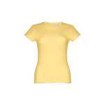 Günstiges tailliertes Damen-T-Shirt aus Baumwolle, 150 g/m2, THC Sofia farbe khaki