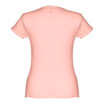 Günstiges tailliertes Damen-T-Shirt aus Baumwolle, 150 g/m2, THC Sofia farbe lachsfarbig