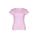 Günstiges tailliertes Damen-T-Shirt aus Baumwolle, 150 g/m2, THC Sofia farbe lila zweite Ansicht