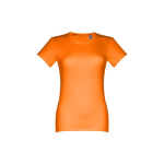 Tailliertes Damen-T-Shirt aus Baumwolle, 190 g/m2, THC Ankara farbe orange zweite Ansicht