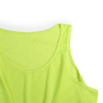 Damen-Tanktop mit Logo bedrucken aus Polyester, 130 g/m2 farbe neongelb fünfte Ansicht