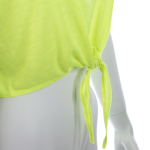 Damen-Tanktop mit Logo bedrucken aus Polyester, 130 g/m2 farbe neongelb sechste Ansicht