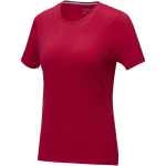 Damen-Kurzarm-T-Shirt aus Bio-Baumwolle, 200 g/m2, Elevate NXT farbe rot