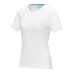 Damen-Kurzarm-T-Shirt aus Bio-Baumwolle, 200 g/m2, Elevate NXT farbe weiß
