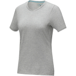 Damen-Kurzarm-T-Shirt aus Bio-Baumwolle, 200 g/m2, Elevate NXT farbe grau