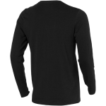 Langarm-Shirt aus weicher Bio-Baumwolle, 200 g/m², Elevate NXT farbe schwarz Rückansicht