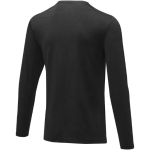 Langarm-Shirt aus weicher Bio-Baumwolle, 200 g/m², Elevate NXT farbe schwarz dritte Rückansicht