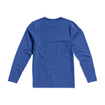 Langarm-Shirt aus weicher Bio-Baumwolle, 200 g/m², Elevate NXT farbe blau flache Ansicht