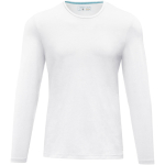 Langarm-Shirt aus weicher Bio-Baumwolle, 200 g/m2, Elevate NXT farbe weiß zweite Vorderansicht