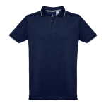 Slim-Fit-Poloshirts mit Logo aus Baumwolle, 210 g/m2, THC Rome